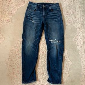 G raw arc 3D mid boyfriend jeans